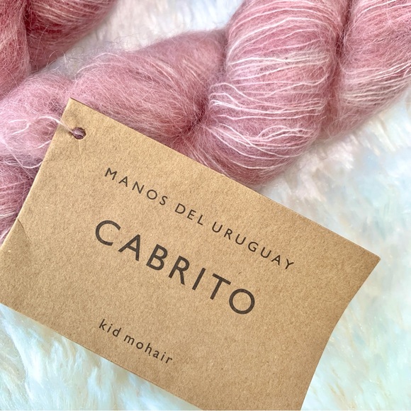 Manos Del Uruguay CABRITO Lace Kid Mohair 2 New Skeins - Picture 2 of 8